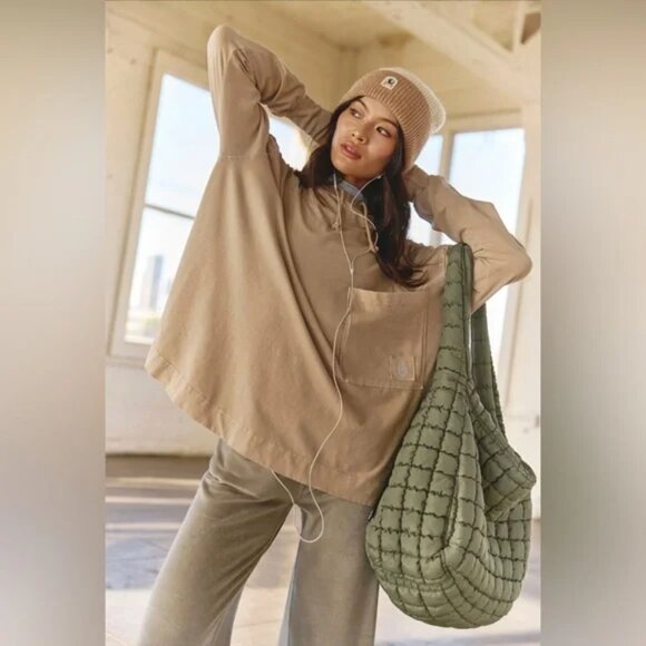 Free People Hot Shot Hooded Layer NWT - (XS) - Picture 3 of 4